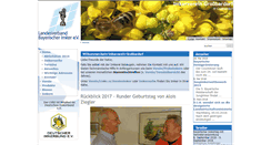 Desktop Screenshot of imker-grossbardorf.de